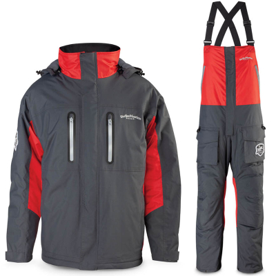 Костюм плавающий StrikeMaster Surface Серо-красный р. S (SSJCR-S+SSBCR-S)