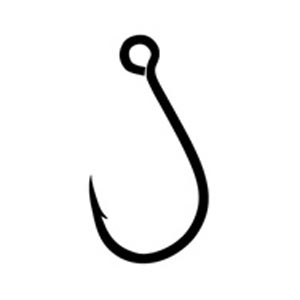 Крючок Gamakatsu LS-3423F Ring Eye N/L №10 (8шт.)