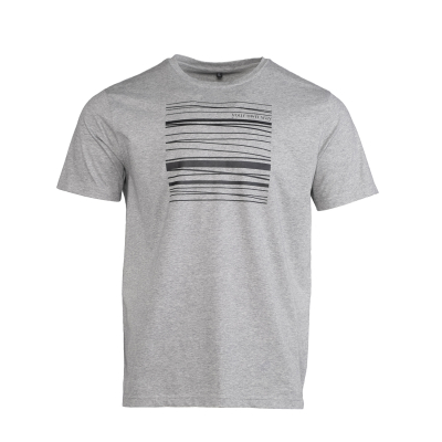 Футболка с принтом FHM "Squire" Светло-серый L