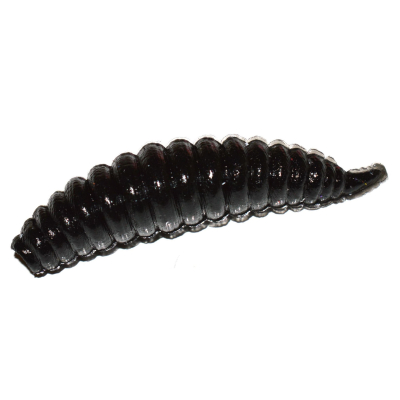 Мягкая приманка Red Machine Rhino Larva (Личинка) 40мм 10шт. цв. Black