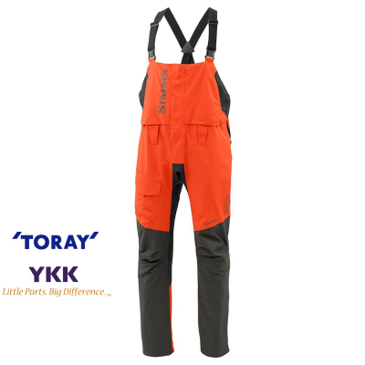 Комбинезон Simms Challenger Bass Bib Fury Orange L