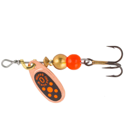 Блесна вращающаяся Mepps Black Fury ORANGE CU №0