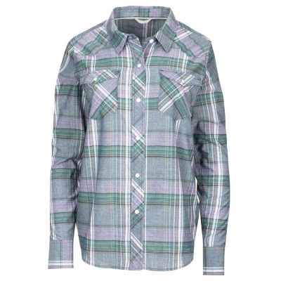 Рубашка Simms Women's Ruby River Shirt, Pale Iris Plaid, S