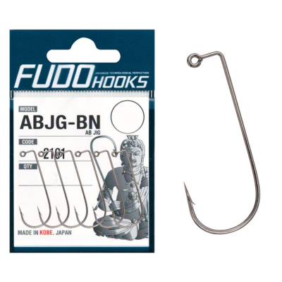 Крючок Fudo ABJG-BN 2101 № 1/0 (6 шт./уп.)