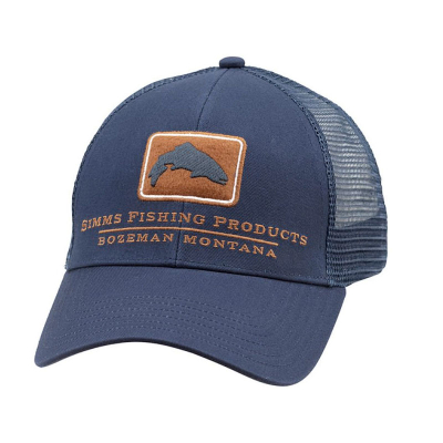 Кепка Simms Trout Icon Trucker, Ink Blue