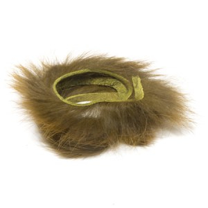 Полоска кролика Rabbit Zonker (4Trouts) 4мм Темно Оливковый