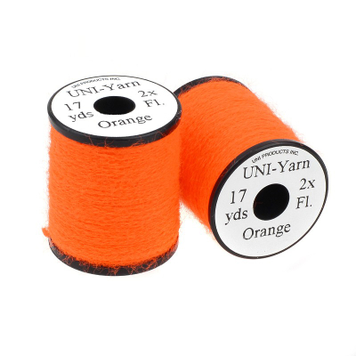 Нить UNI Yarn Flourescent Orange