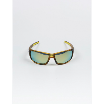 Очки поляризационные Extreme Fishing OBS-161, цвет оправы Матовый черно-зеленый полосатый, цвет линз Желтый Revo