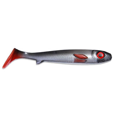 Силиконовая приманка KanalGratis Flatnose Shad 190мм 50гр цвет: Ghost Roach, (EJ-FLAT-SILVER-20)