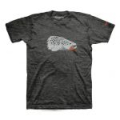 Футболка Simms Kype Jaw T-Shirt, XL, Charcoal Heather