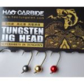 Вольфрамовая джиг-головка на крючках Mustad R50NP-BR #12, 4,0 мм, 0,53 гр. Natural / Gold / M.Red