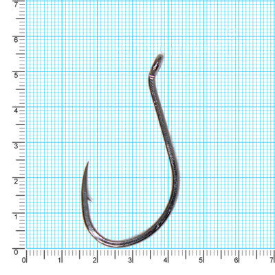 Крючок одинарный Kaida Octopus Beak 8/0 7шт