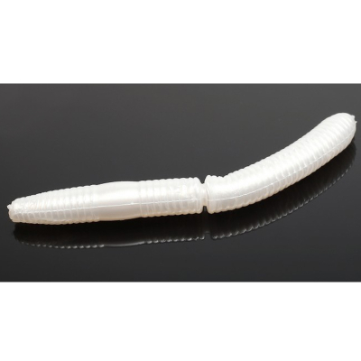 Силиконовая приманка Libra Lures Fatty D'Worm Tournament 55 (Сыр) (5.5см) цвет 004 12 шт.