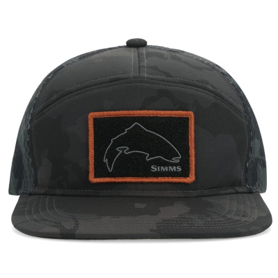 Кепка Simms 7-Panel Tech Trucker, Regiment Camo Carbon