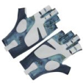 Перчатки без пальцев Aquatic ПЧ-09 (цвет Camo Blue, размер L/XL)