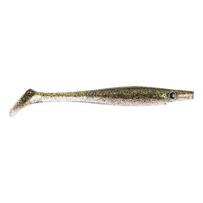 Приманка силиконовая Strike Pro XXL Pig Shad Jr. 20см 50гр 2шт. Green Ice (9924539)