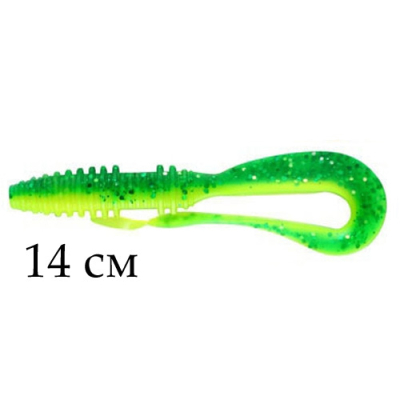 Твистер Noeby S3117 цвет NW205, 14cm/13g, уп.4 штуки