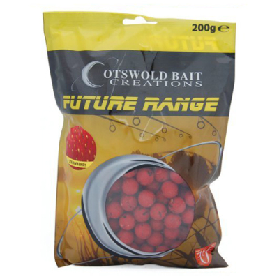Бойлы тонущие Cotswold Baits Future Strawberry Shelf Life Boilies 15mm 200g FB283 (клубника)