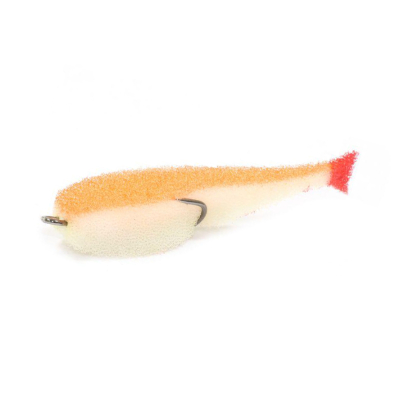 Поролоновая рыбка Lex Classic Fish CD 10 WOB (белое тело/оранжевая спина/красный хвост) CF10CD-WOB