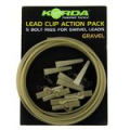 Клипса на трубке Korda Lead Clip Action Pack Clay KLCAPC