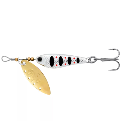 Блесна вращающаяся Sprut Alpina Long Spinner #2 (9g/ STR-G)