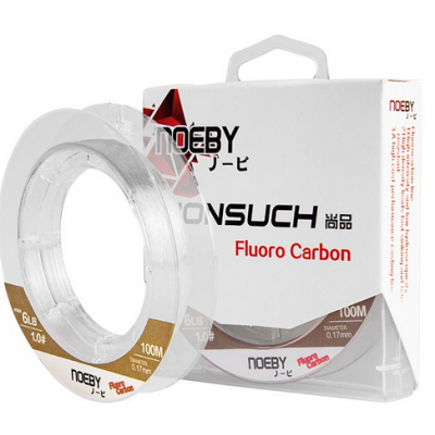 Леска флюорокарбоновая Noeby Nonsuch 100м #4.0 - 0.33мм, 18LB