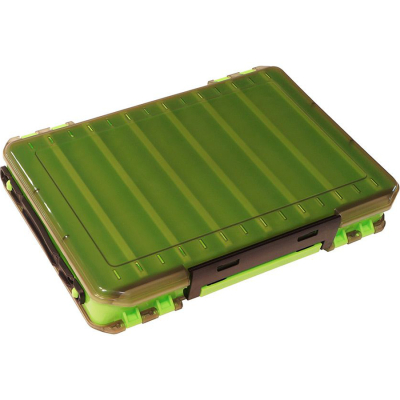 Коробка для воблеров Kosadaka TB-S31B-GRN, 27*19*5см, двухсторонняя, зелёная