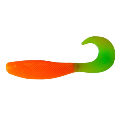 Силиконовая приманка Helios Hybrid 2,75"/7,0 см Orange & Green 7шт. (HS-13-025)