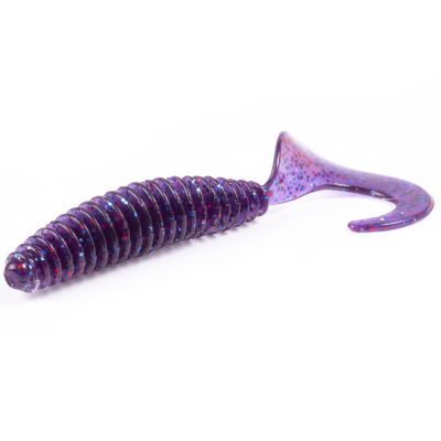Силиконовая приманка Lucky John Pro Series Ultraworm Curly 2,0" (05.00)/S63 9шт.