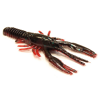 Мягкая приманка BBB Craw 3-11 Red Shad green flake 
