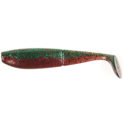 Силиконовая приманка Lucky John 3D Series Zander Paddle Tail 4.8" цв. Z14 4шт.