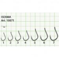 Крючок Fish Season Iseama-Ring №6 с ушком, покрытие BN (10 шт)