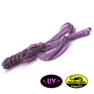 Силиконовая приманка Rampage Tide Hunter 2" цв.#020 - Mystic Space UV