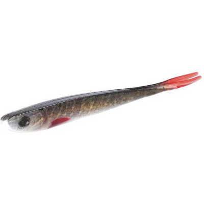 Силиконовая приманка Mikado Saira 14cm, 10г / 3D PIKE (1уп.-4шт.) ароматизир.