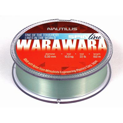 Леска Nautilus WaraWara 150м d-0.30мм 9.1кг