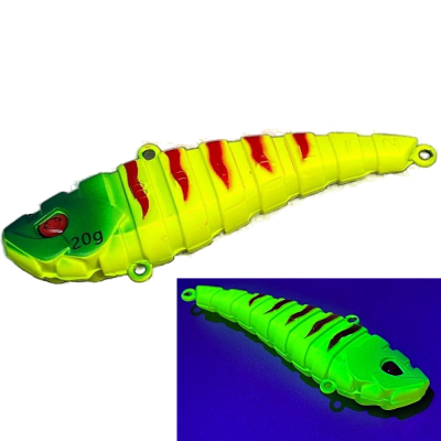 Силиконовый раттлин Brialin Ribber Vib 80mm/24g цвет 17