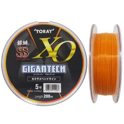 Леска нейлоновая Toray SS XO Gigantec 200m # 6