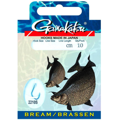 Крючок Gamakatsu Hook BKS-2210S Pike Perch 60 см №6 d0.20
