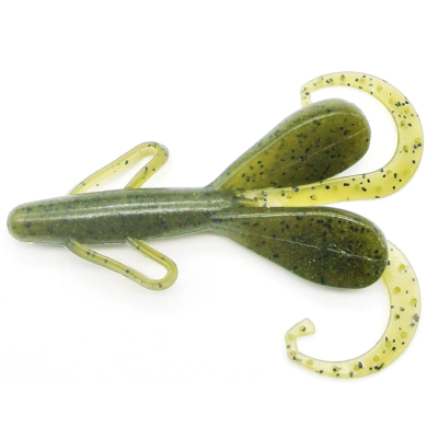 Силиконовая приманка Reins Hog Tiny 2" цв. #001 Watermelon Seed (10шт/уп)