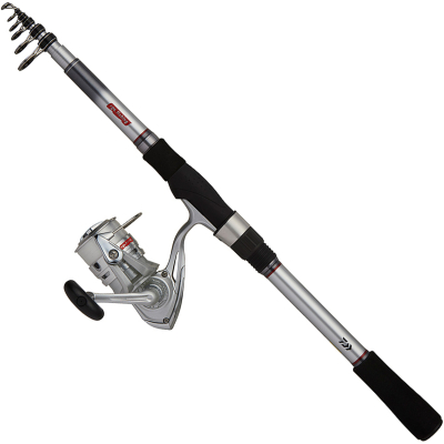 Комплект спиннинг, катушка, леска Daiwa Go Fishing SS Type-3 ( тест 7 - 40 гр., 3,0 м)