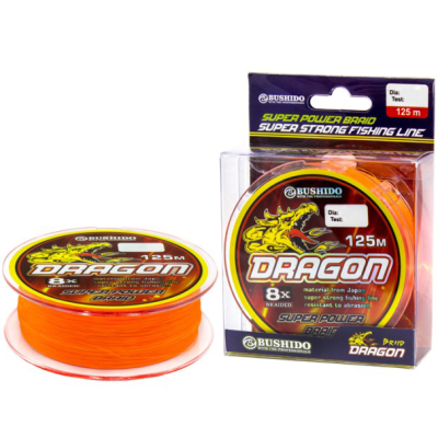 Леска плетёная Bushido Dragon Х-8 125m 0425-017