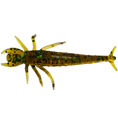 Силиконовая приманка Fish Season "Личинка стрекозы" 2,0"/5,0 см., 0,85 гр., цвет 004 (икра уп/6 шт.)