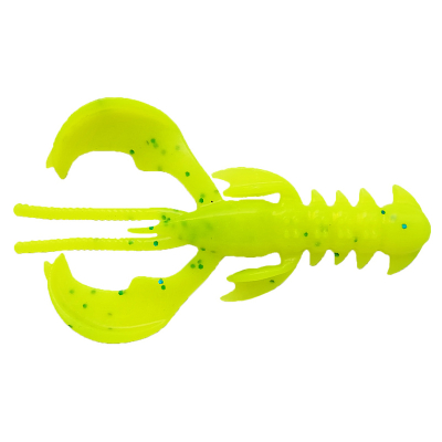 Силиконовая приманка Pike Hunter Yabby 1,5" цв. #010 Chartreuse (UV) (10 шт)