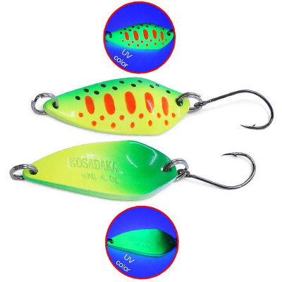 Блесна Kosadaka Trout Police Wag 4g 33mm цвет E47UV