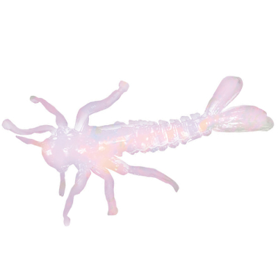 Силиконовая приманка Microkiller подёнка 30мм, хамелеон