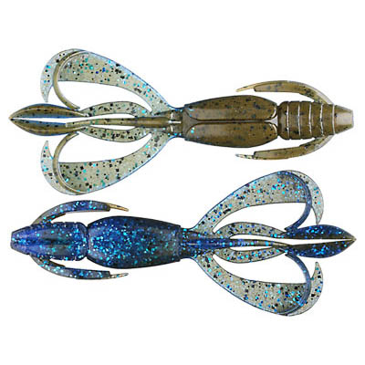 Силиконовая приманка Keitech Crazy Flapper 2.8" - #402 Okeechobee Craw