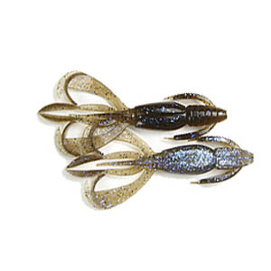 Силиконовая приманка Keitech Crazy Flapper 4.4" - #463 Electric Brown Craw