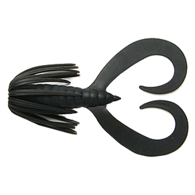 Силиконовая приманка Keitech Little Spider 3" - #001 Black