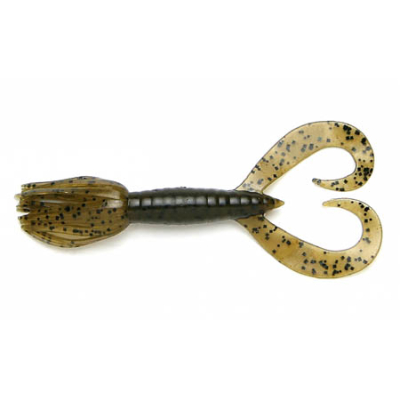 Силиконовая приманка Keitech Little Spider 3.5" - #101 Green Pumpkin PP.