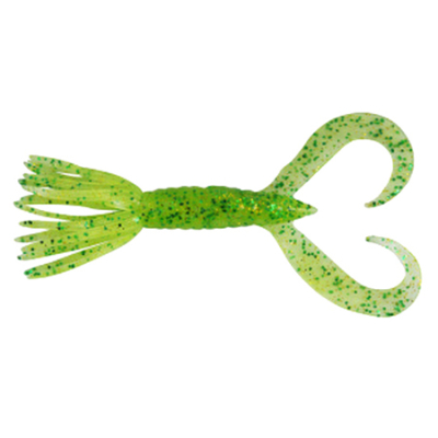 Силиконовая приманка Keitech Little Spider 3.5" - #424 Lime Chartreuse